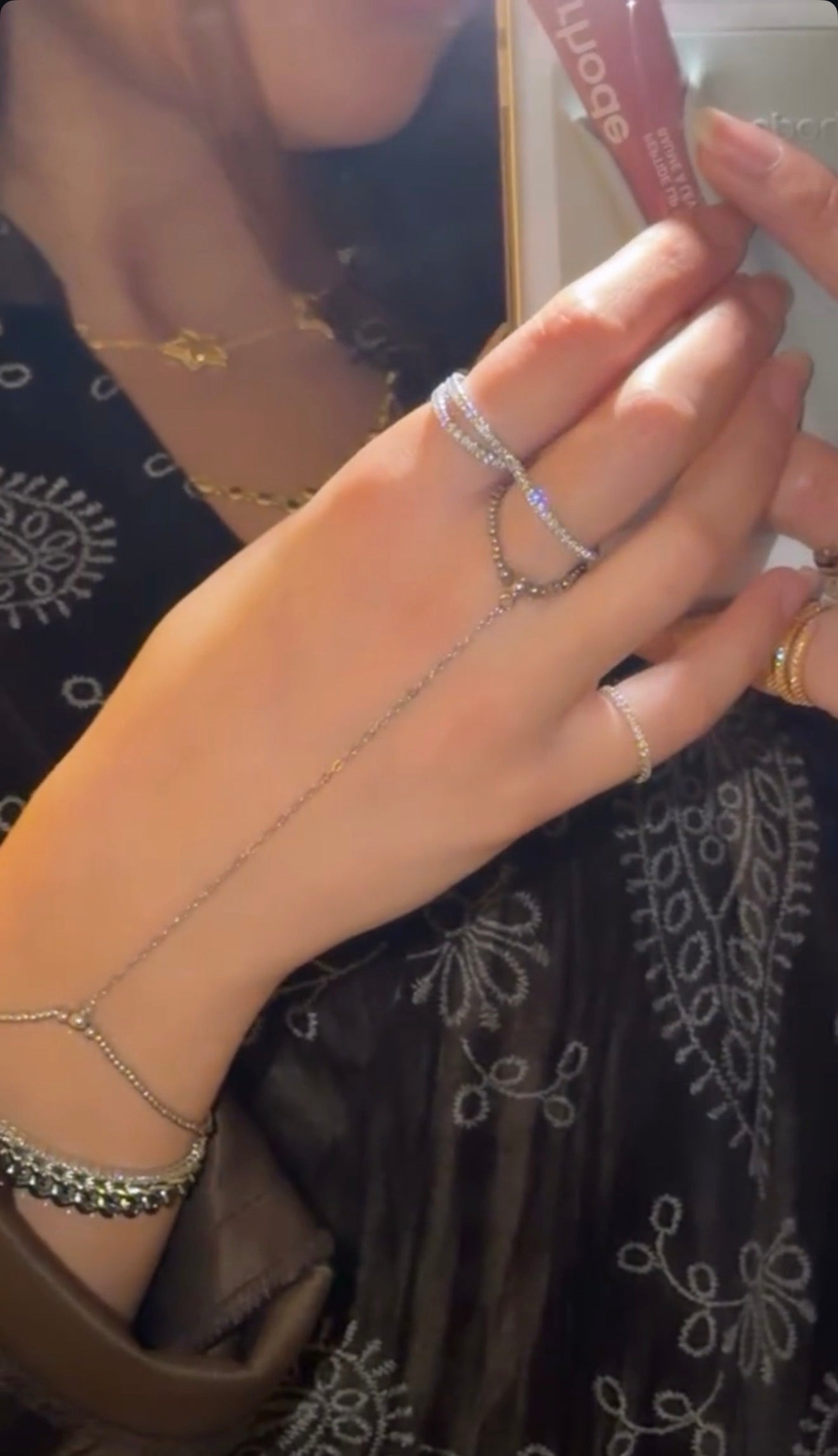 Feather Pinky Ring Silver