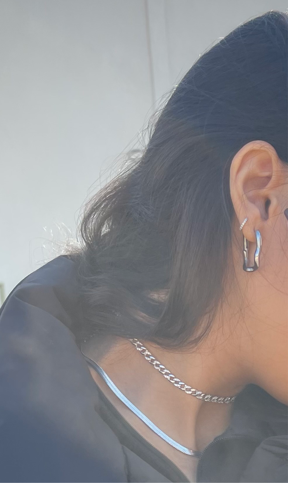 Nata Earrings Silver