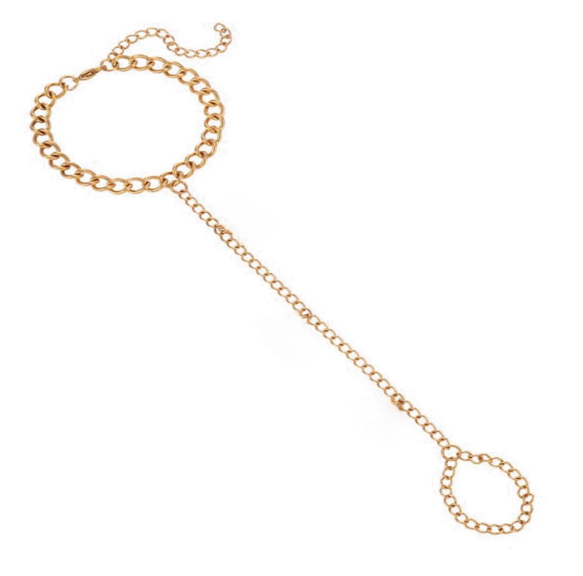 Essential Hand Chain Gold