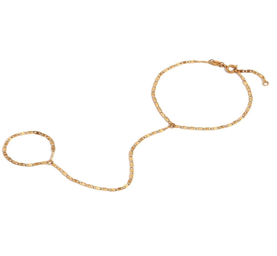 Almada Hand Chain Gold