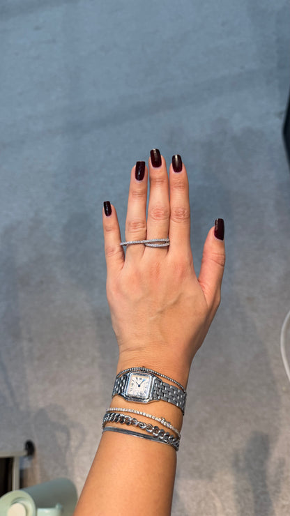 Double Duo Ring Silver