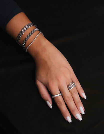 Aria Bracelet Silver