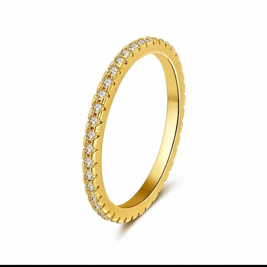 Feather Pinky Ring Gold