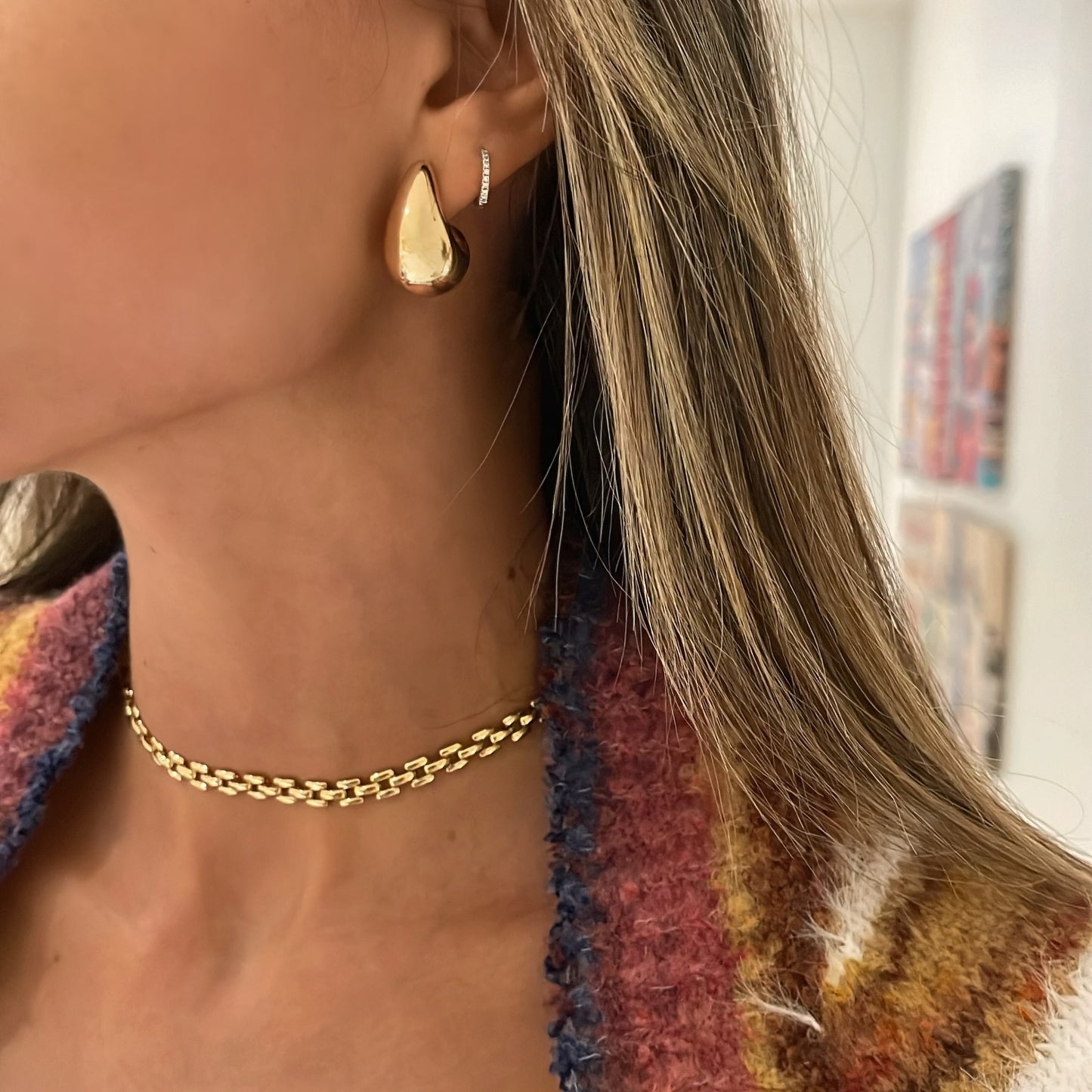 Luna Choker Gold