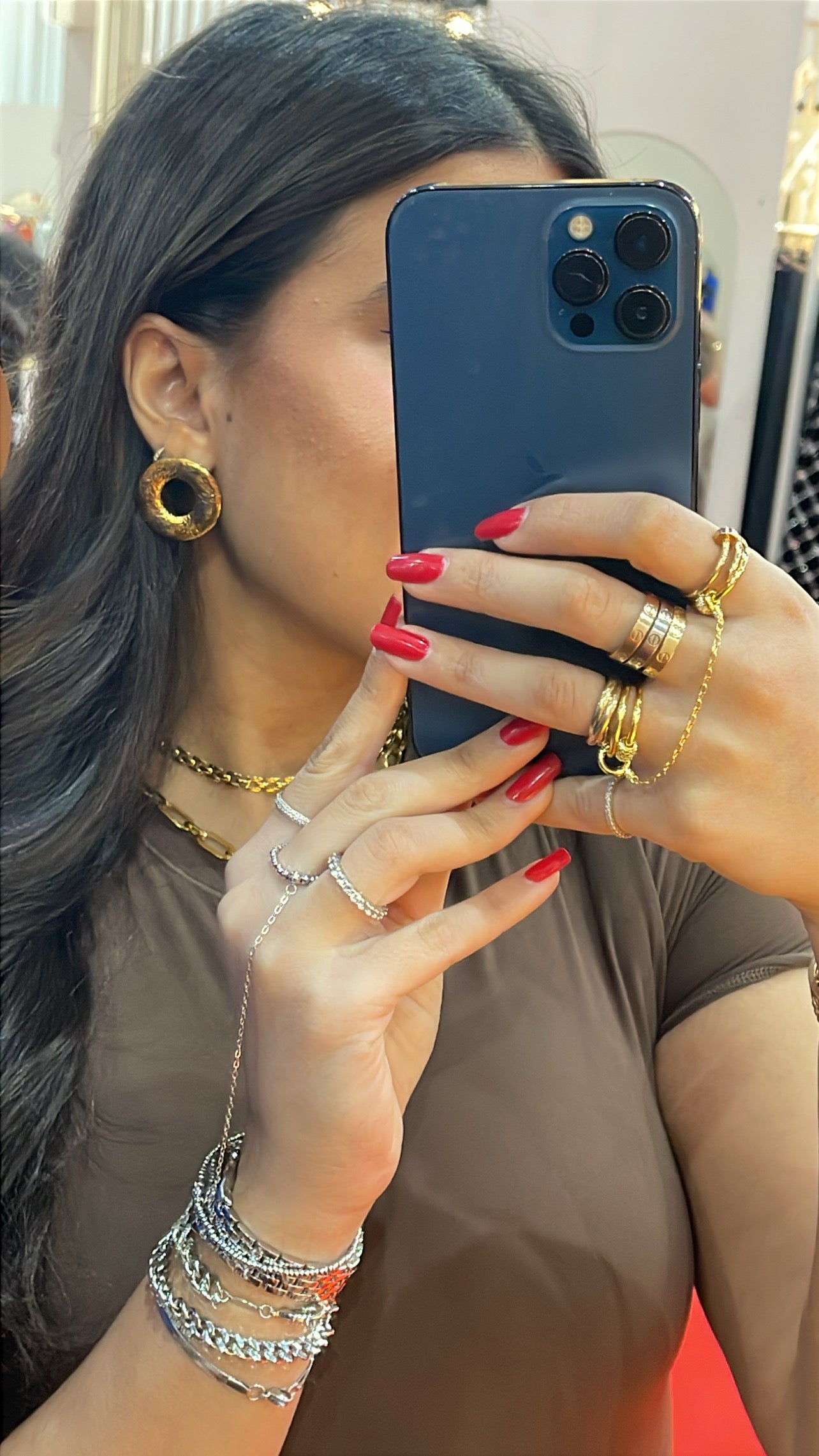 Double Duo Gold Ring