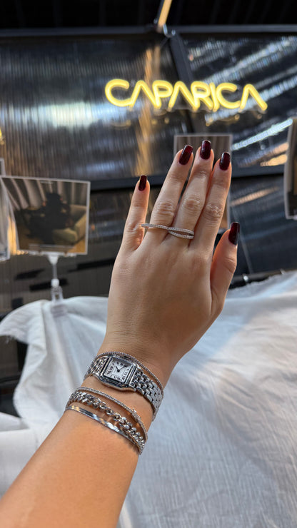 Double Duo Ring Silver