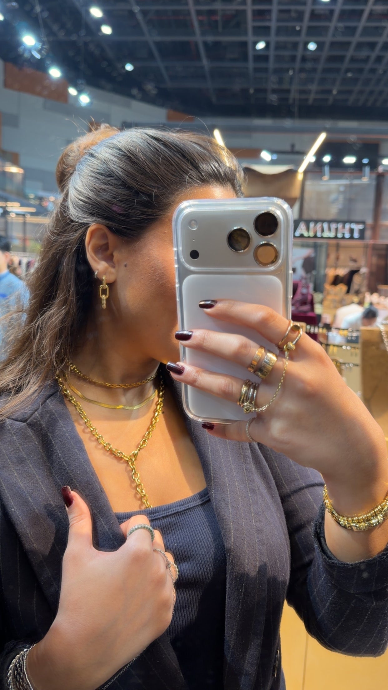 Double Duo Gold Ring