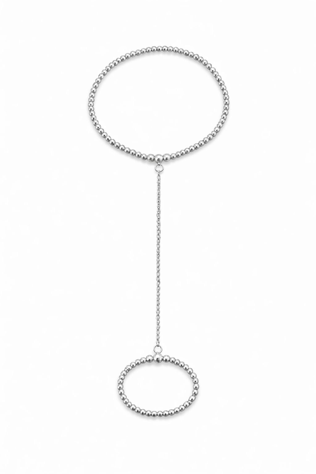 Dotted Handchain Silver