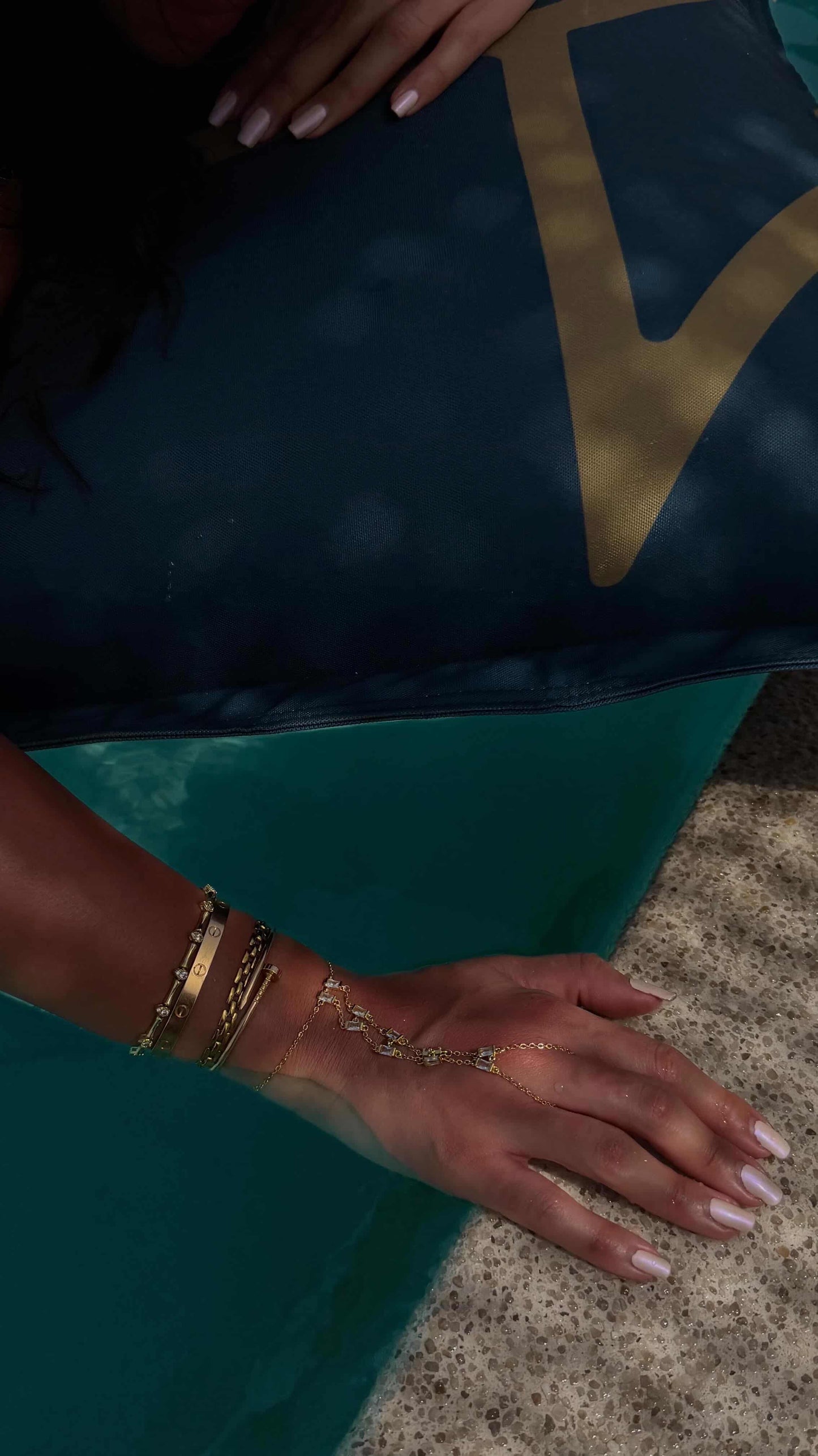 Bone Bracelet Gold