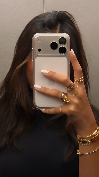 Double Duo Gold Ring