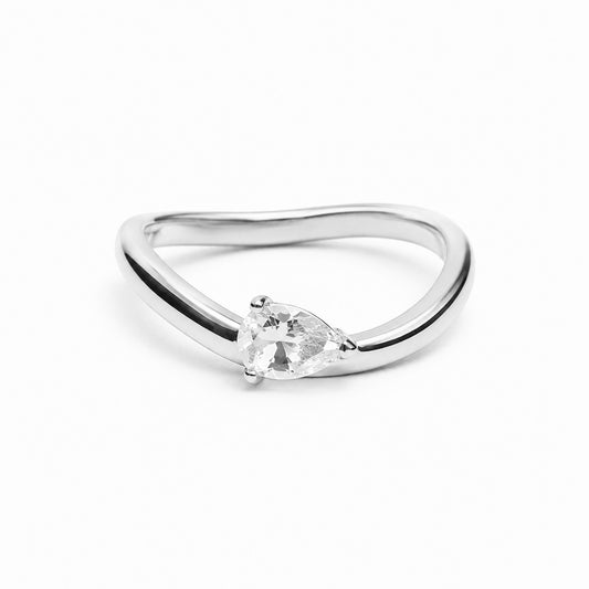 Arc Ring Silver
