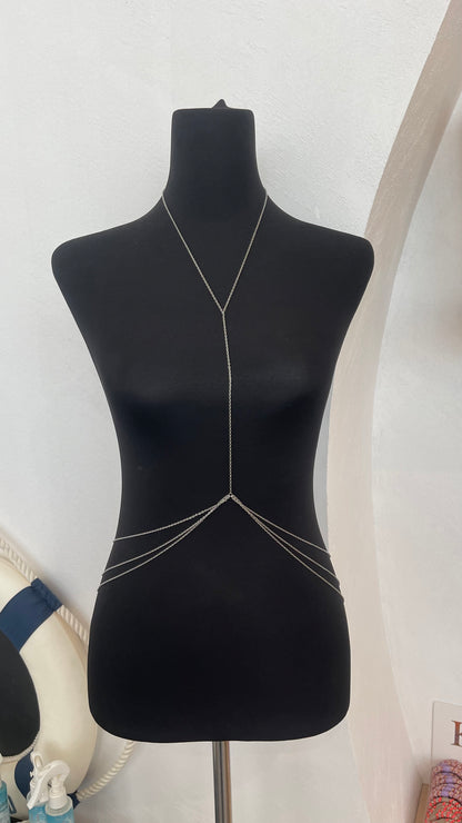 Liberty Body Chain Silver