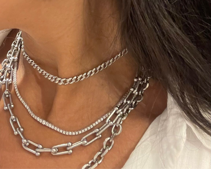 Astra Necklace Silver