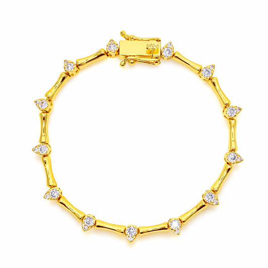 Bone Bracelet Gold