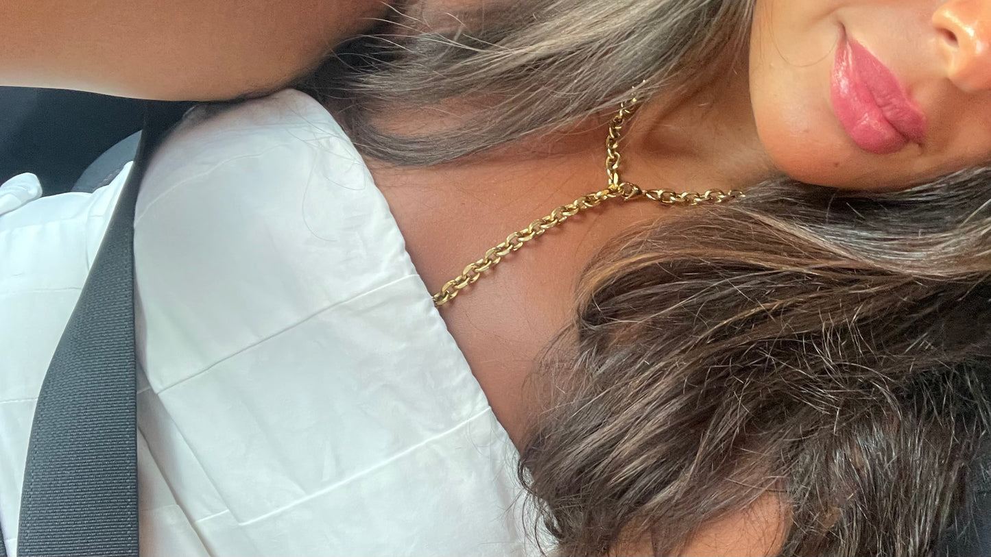 Trilogy Necklace Gold