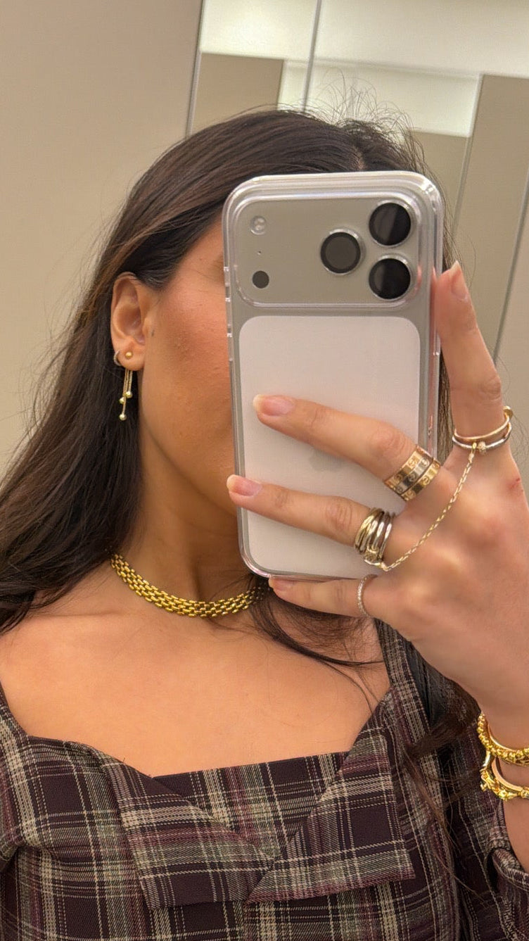Double Duo Gold Ring