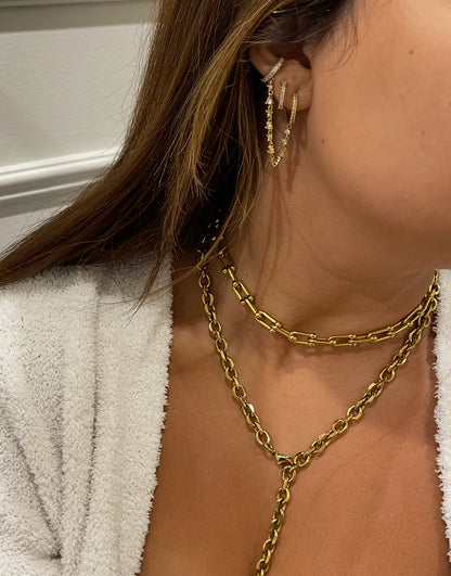 Trilogy Necklace Gold