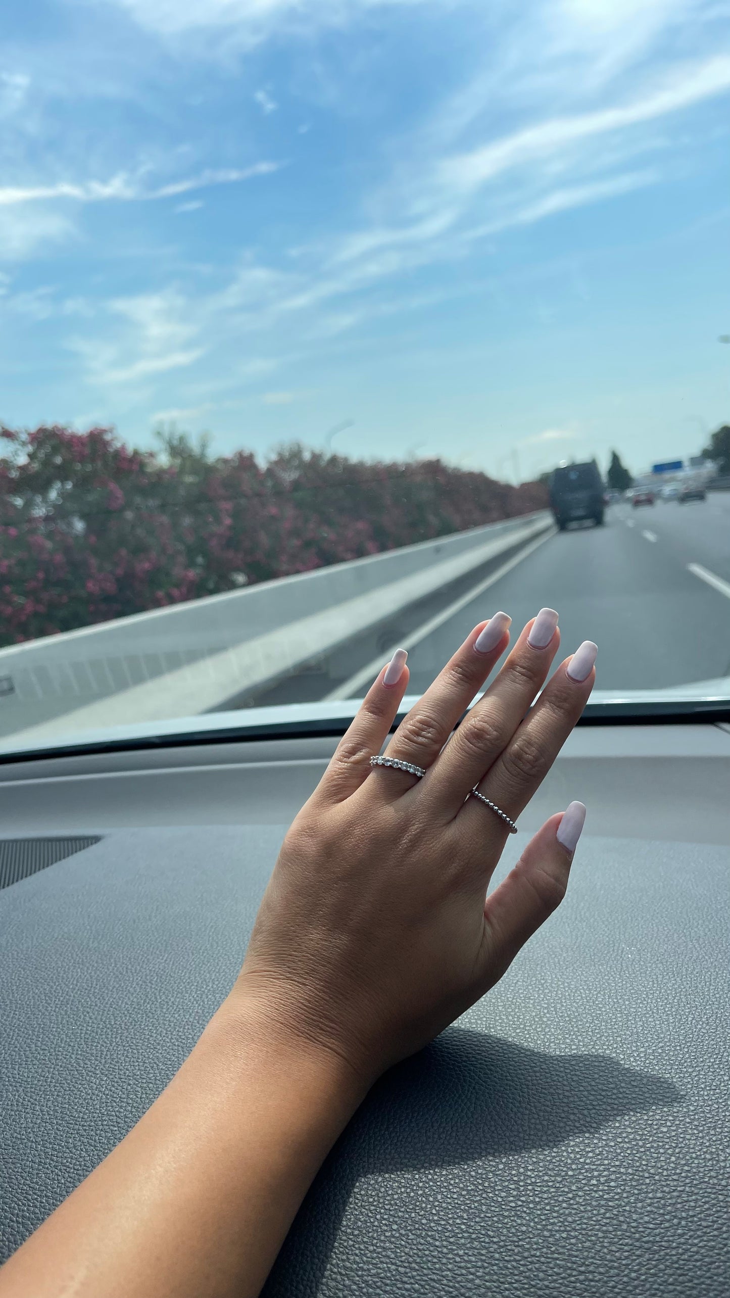 Dotted Ring Silver