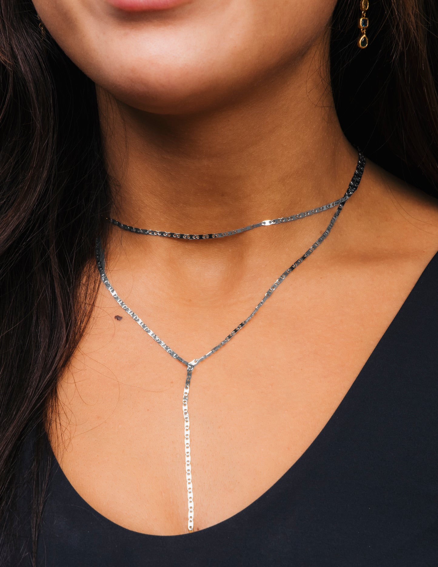 Almada Choker Silver