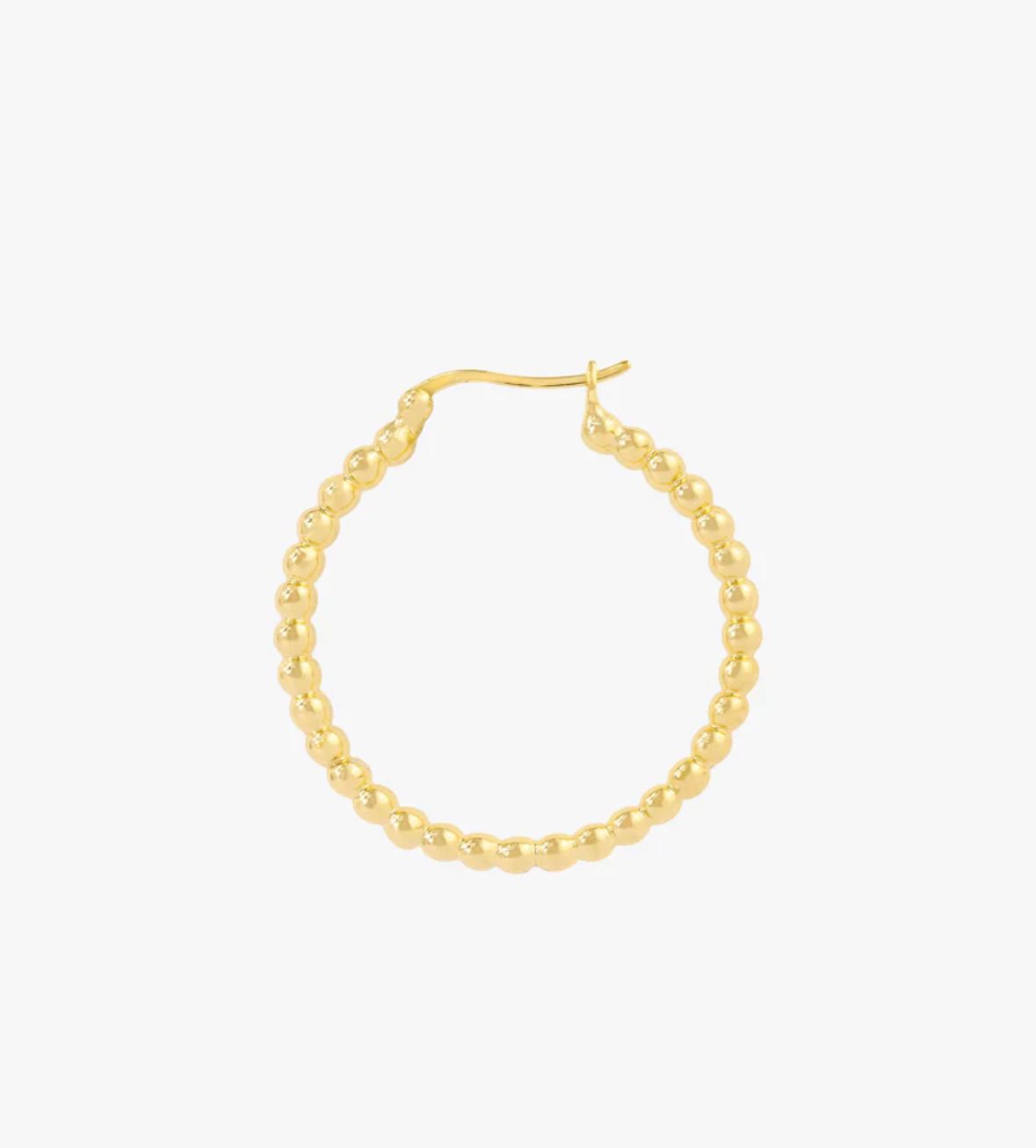 Dotted Hoop Gold