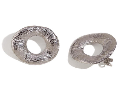 Textured Loop Silver