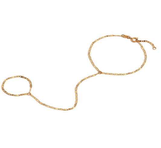 Almada Hand Chain Gold