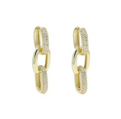 Motif Earrings Gold