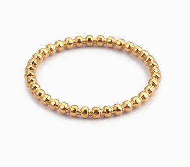 Dotted Ring Gold