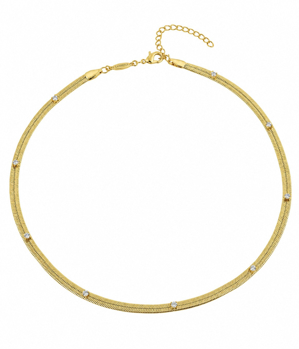 Glint Snake Choker Gold