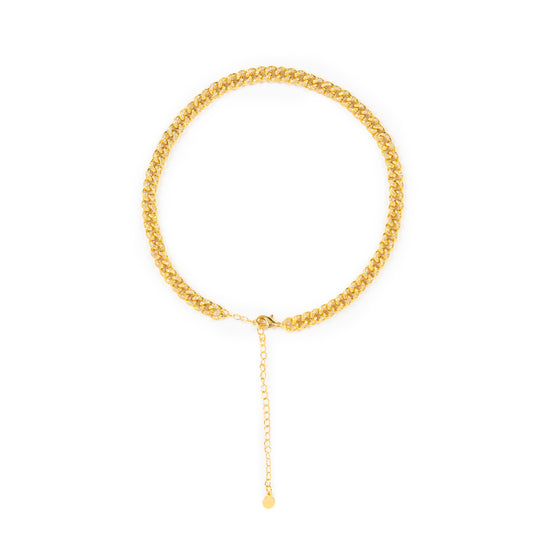 Glint Cuban Choker Gold