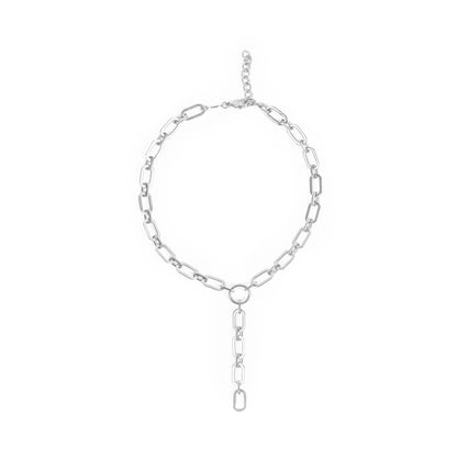 Chained Necklace Silver