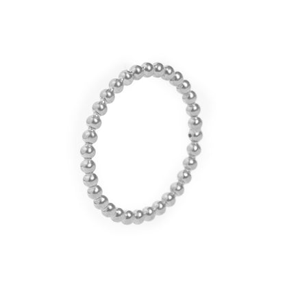 Dotted Ring Silver