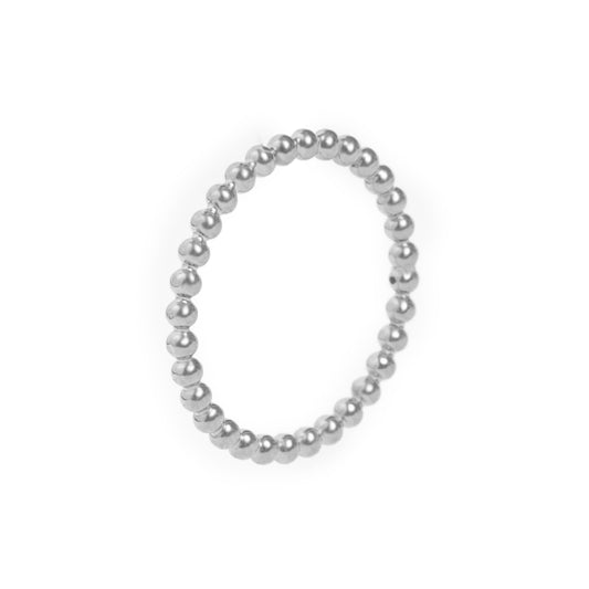 Dotted Ring Silver