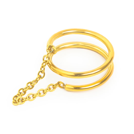 Linked Ring Gold
