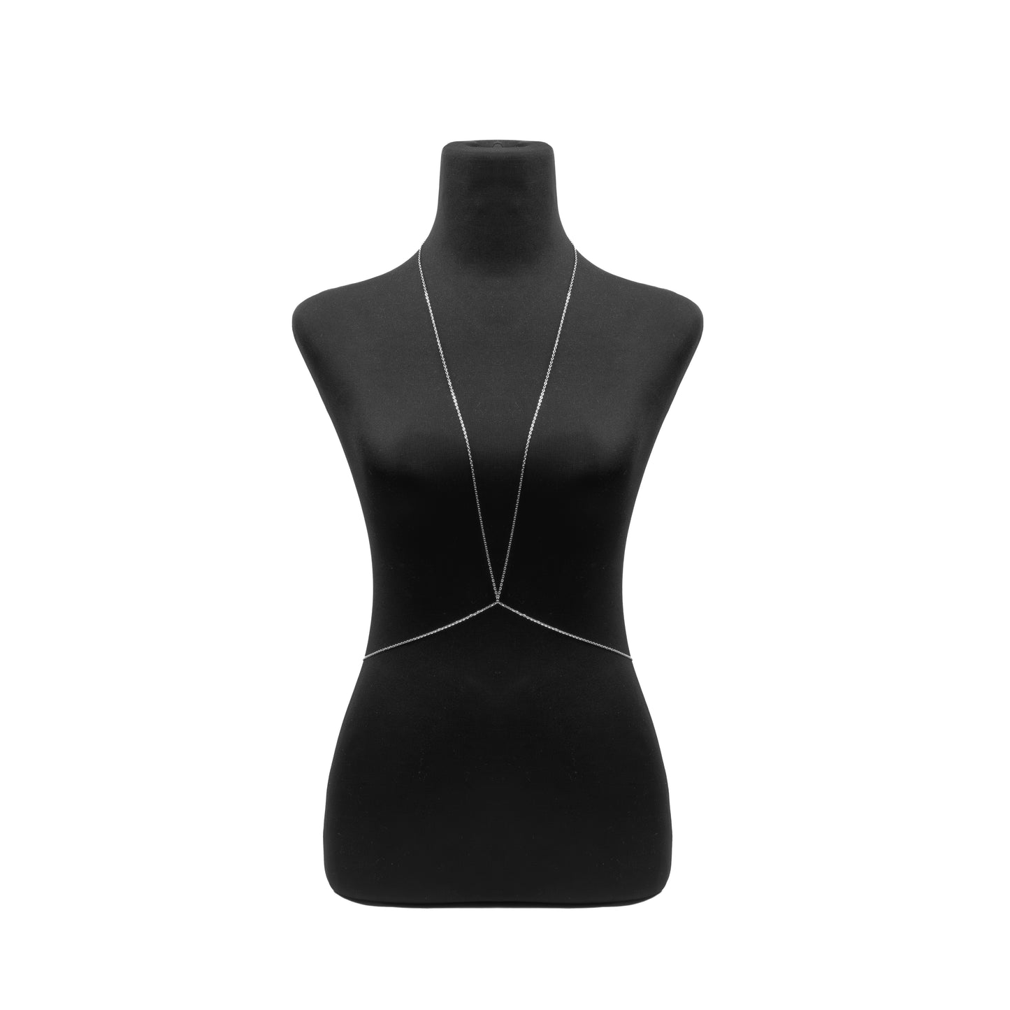 Cross Body Chain Silver