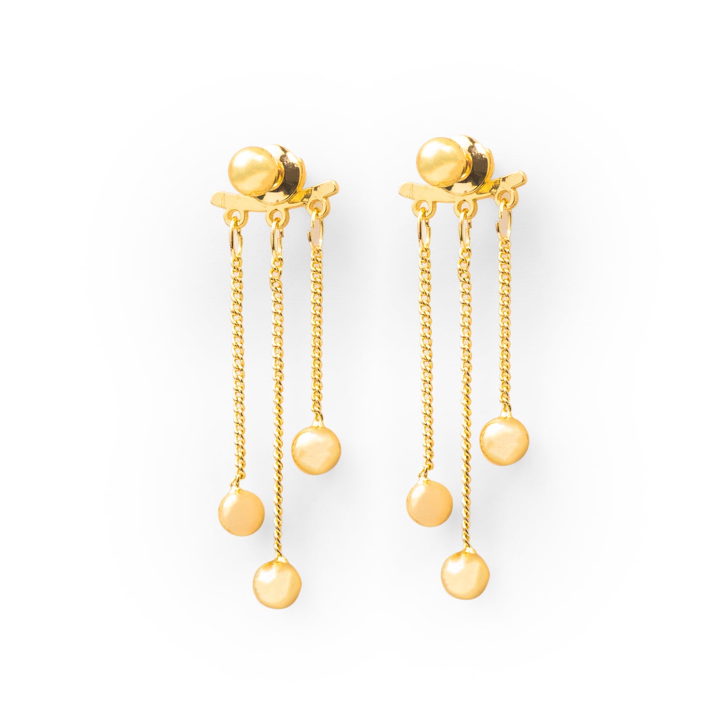 Drip Earrings Gold