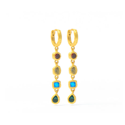 Vivid Earrings Gold