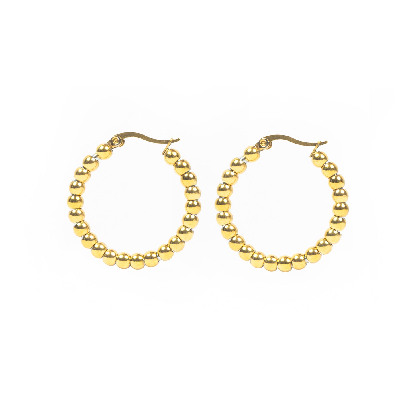 Dotted Hoop Gold